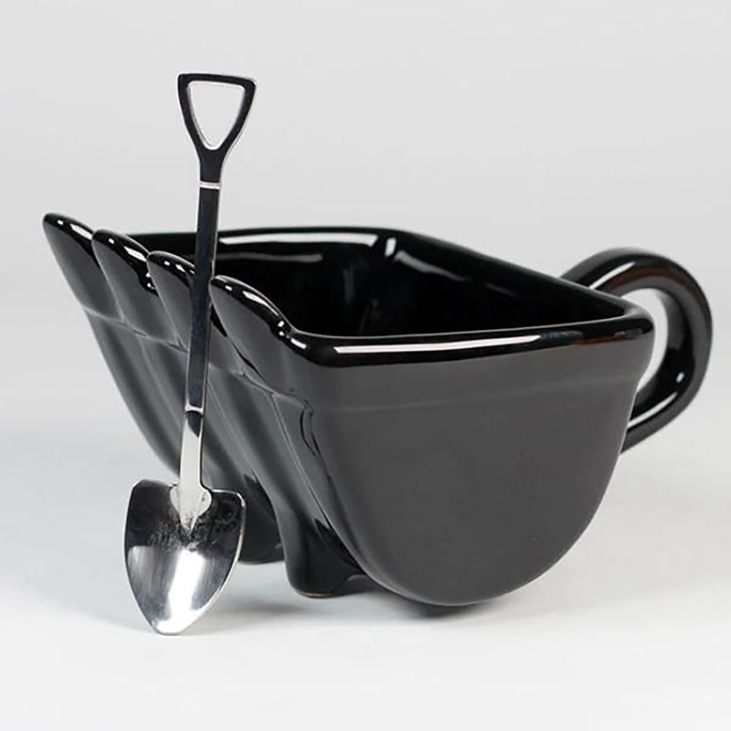 창의적인 3D 굴삭기 버킷 모델 카페 커피 머그잔, 스 - Gardening Tools Sale 리뷰 및 가격