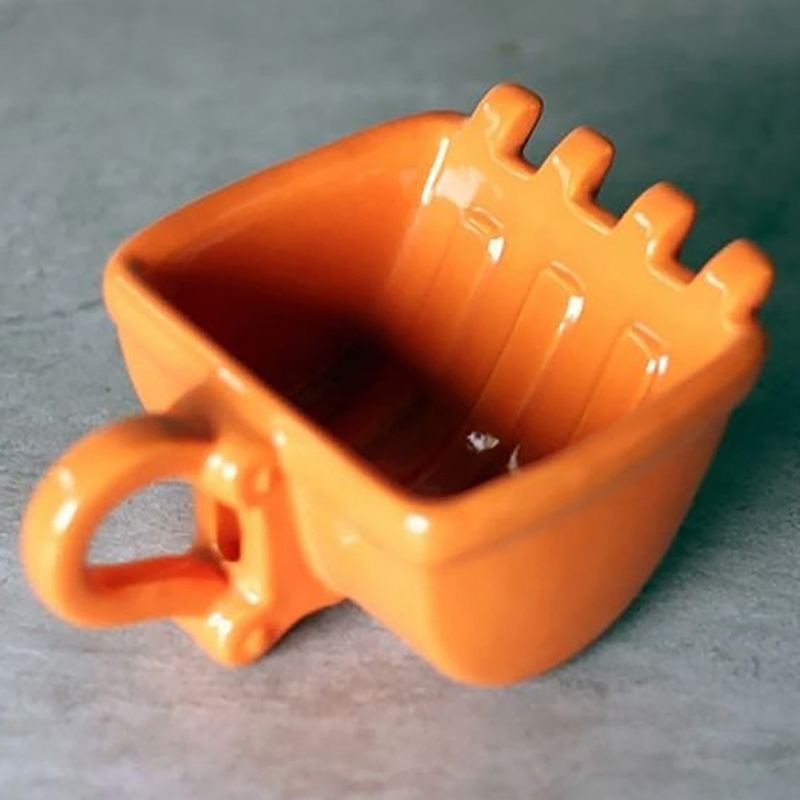 창의적인 3D 굴삭기 버킷 모델 카페 커피 머그잔, 스 - Gardening Tools Sale 리뷰 및 가격