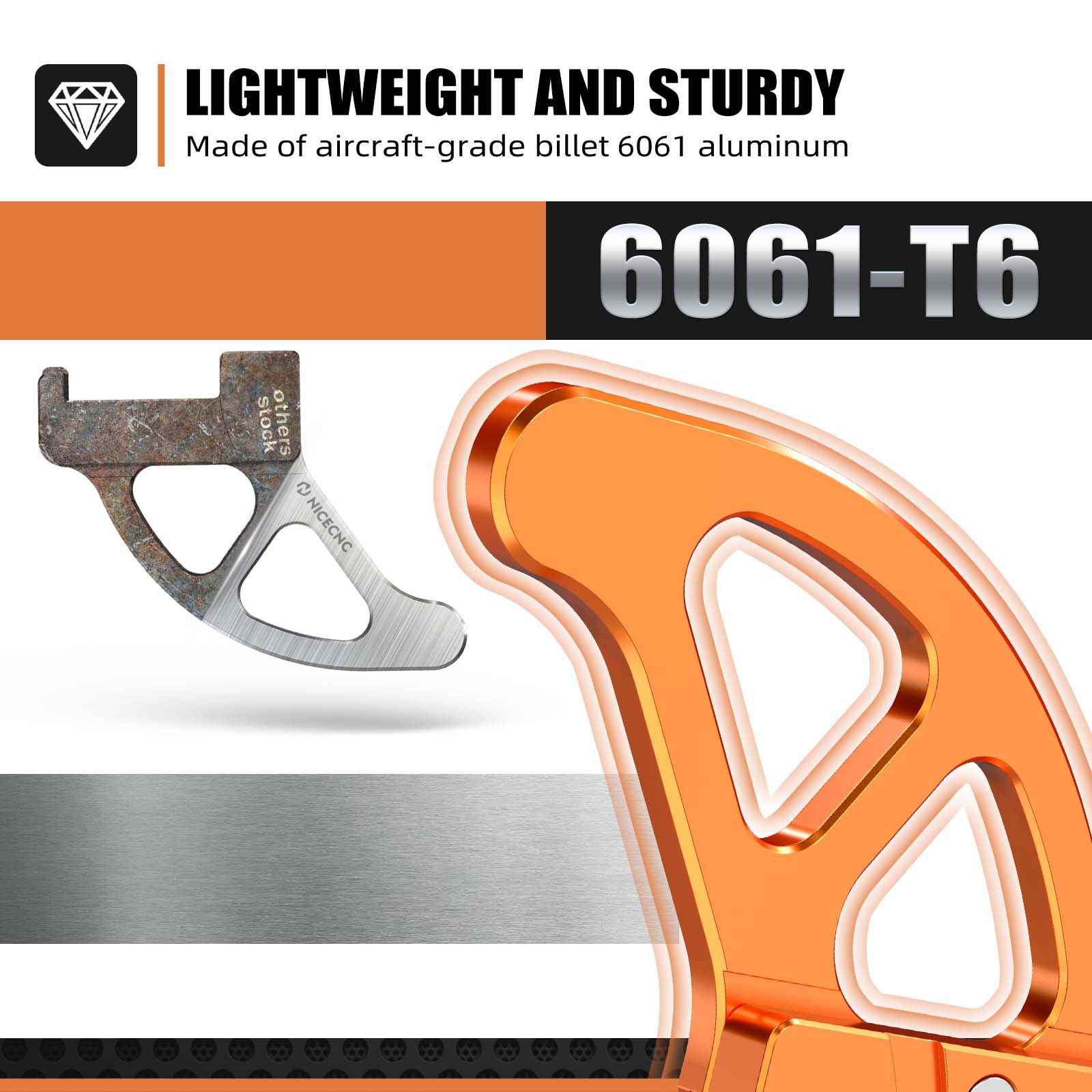 NICECNC 리어 브레이크 디스크 가드 KTM EXC - Husqvarna Chainsaw 450 리뷰 및 가격